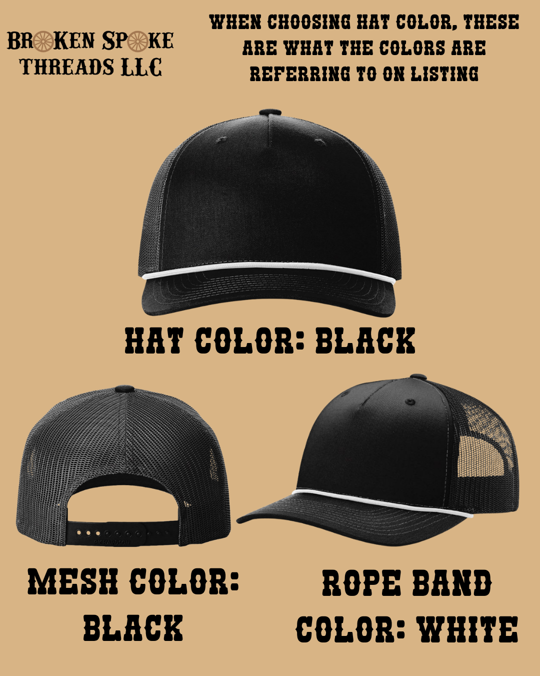 Custom Cattle Brand Richardson 112FPR Hat, 3D Puff Embroidered Ranch Cap